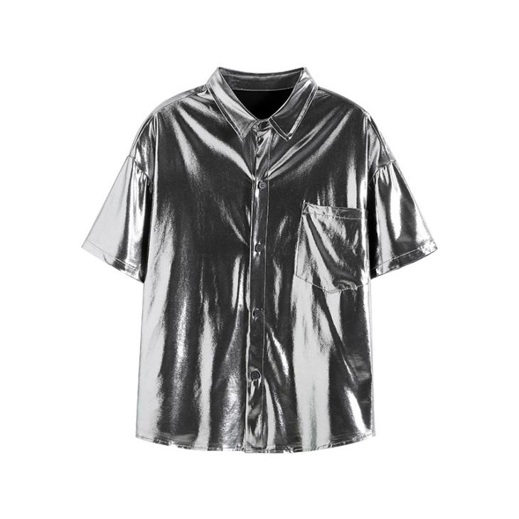 Button Up | LEATHER PARKER SHIRT – Button Up BLACK