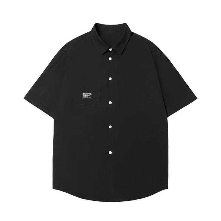 Button Up | PARKER SHIRT – Button Up BLACK