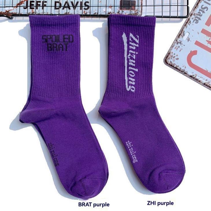 Footwear | CLEAN PURPLE SOCKS – Womens/Mens Accessories Footwear