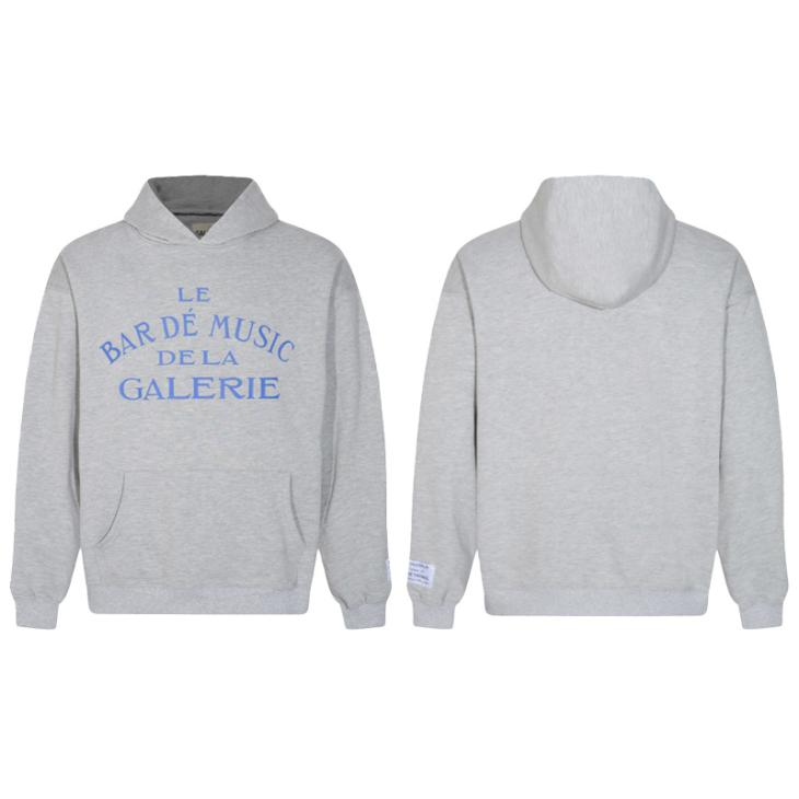 Outerwear | LE BAR VINTAGE HOODIE – Clothing HEATHER GREY