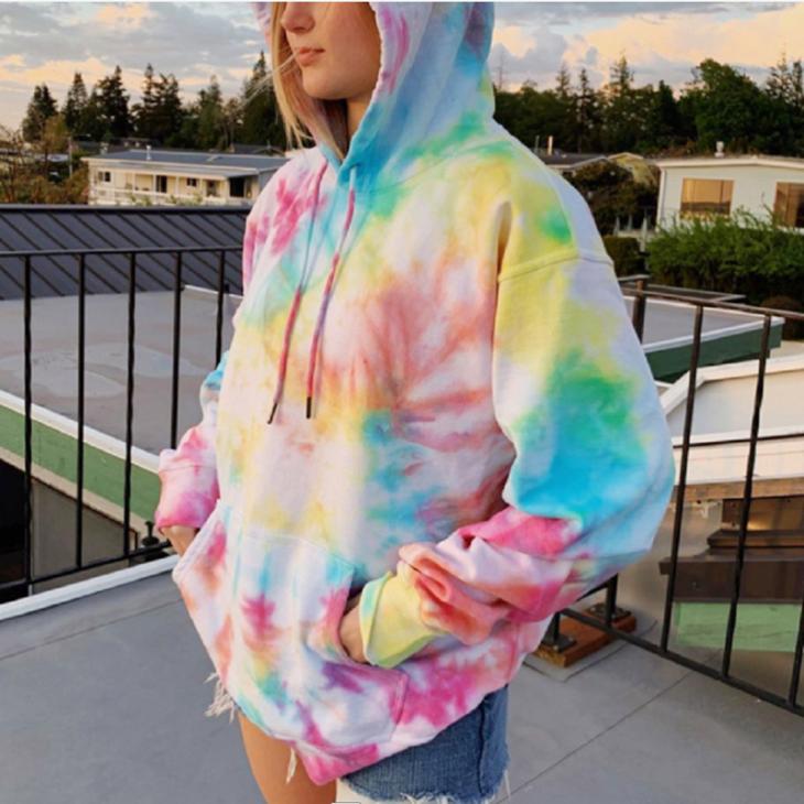 Outerwear | MARINA TIE DYE HOODIE – Clothing Outerwear