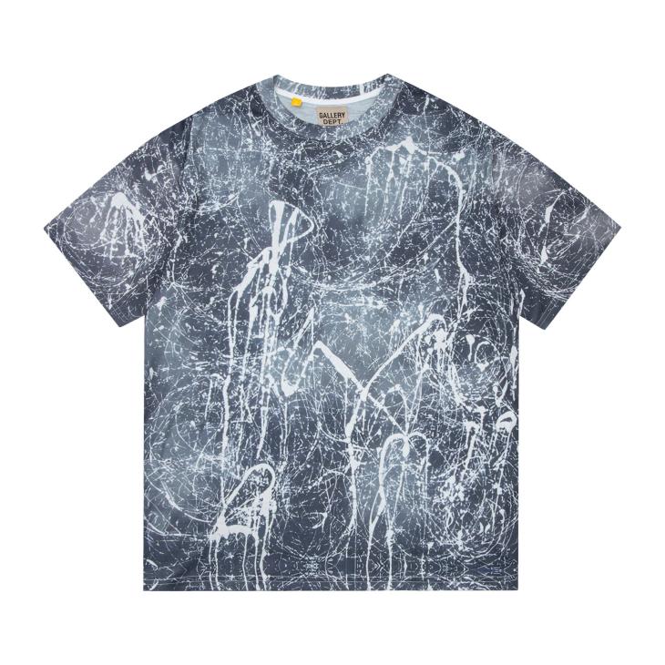 Short Sleeve | ABSTRACT TEE – Clothing BLACK