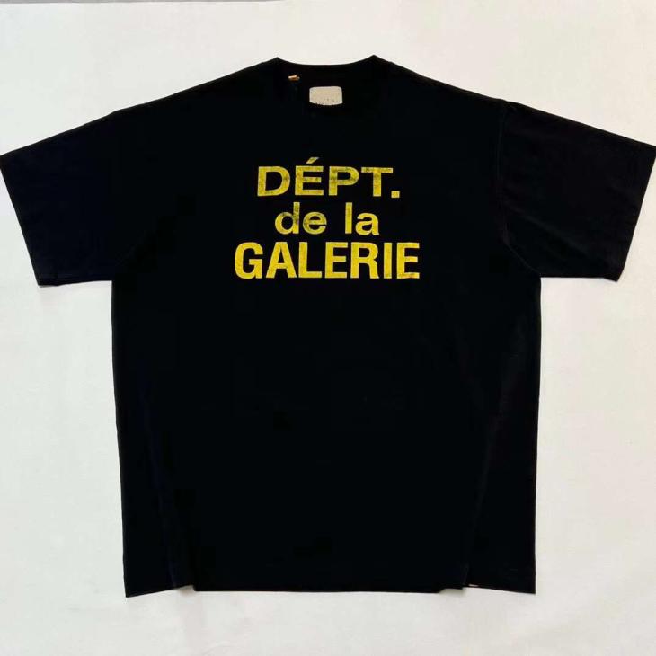 Short Sleeve | DEPT DE LA GALERIE CLASSIC TEE – Clothing BLACK