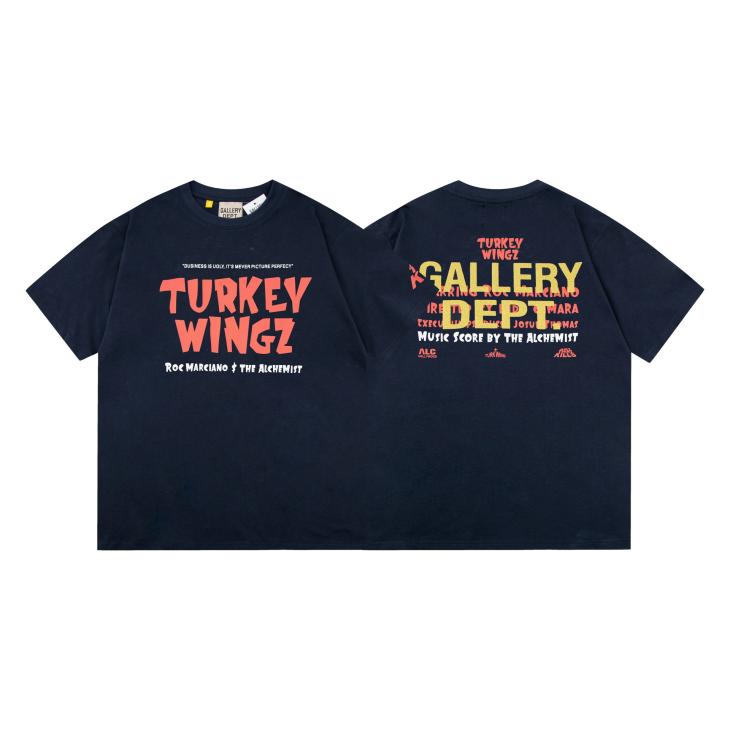 Short Sleeve | TURKEY WINGZ TEE – Clothing BLACK