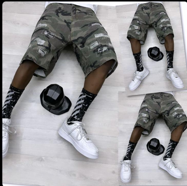 Shorts | PATCH CAMO CARGO SHORTS – Clothing CAMO