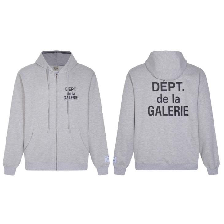 Sweatshirts | FRENCH ZIP HOODIE – Clothing HEATHER GREY